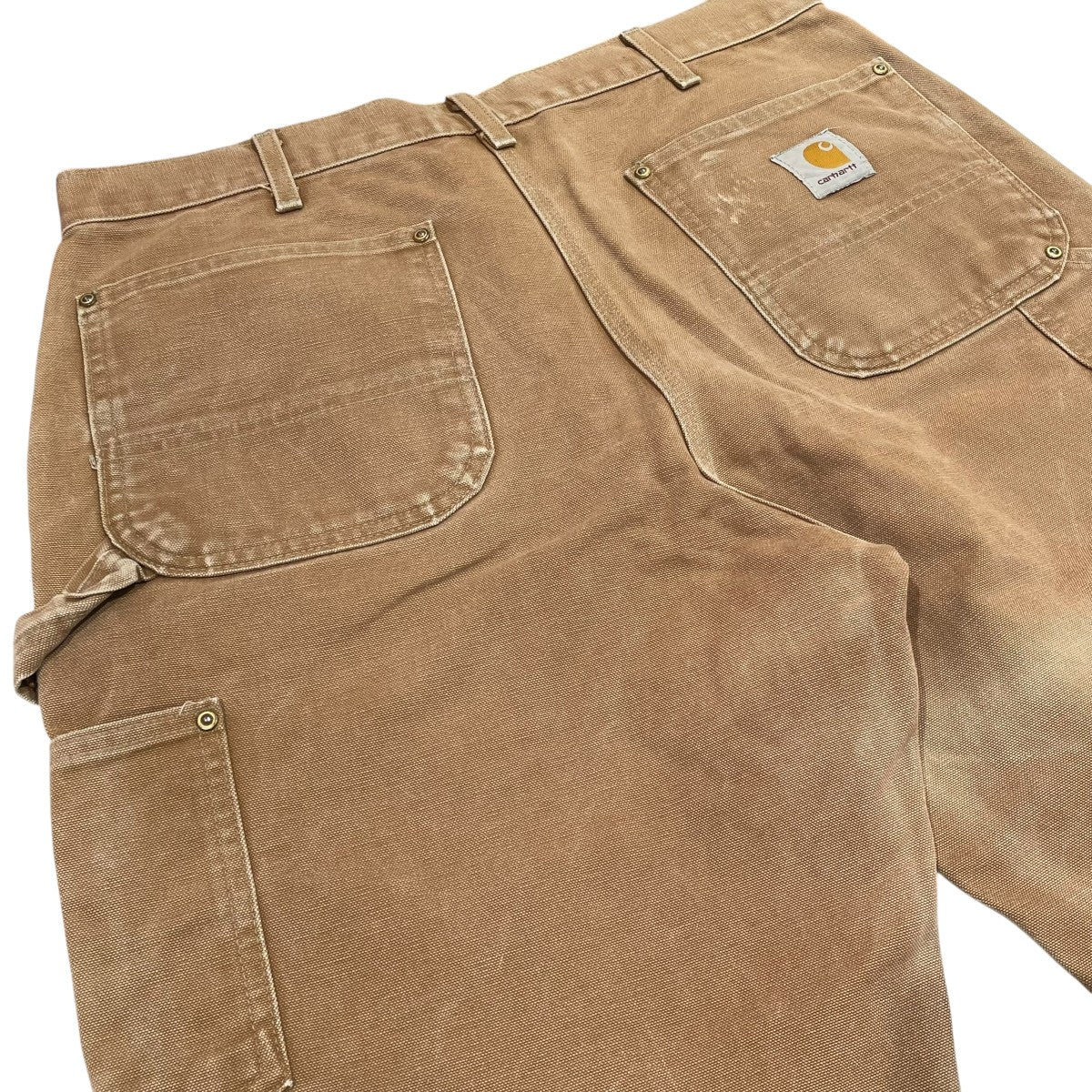 CarHartt(カーハート) USA製 ダブルニーワークパンツ ブラウン サイズ