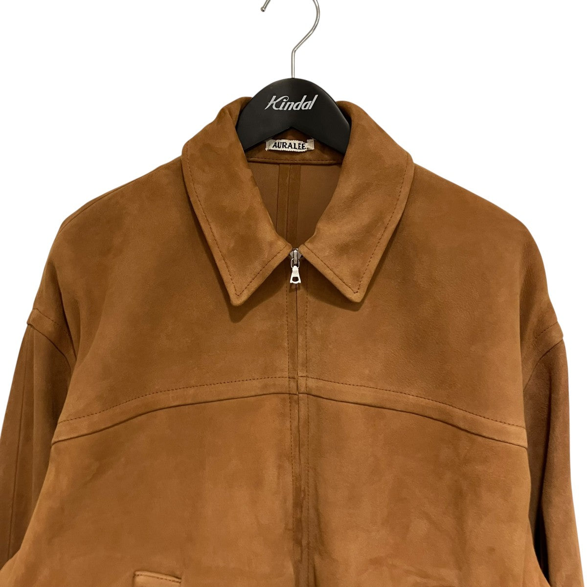 AURALEE(オーラリー) 25SSLAMB SUEDE ZIP BLOUSONラムスウェード