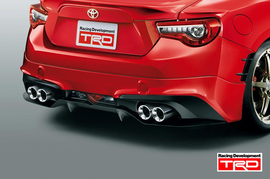 楽天市場】【お取り寄せ商品】TRD ハイレスポンスマフラーVer.R 86(ZN6