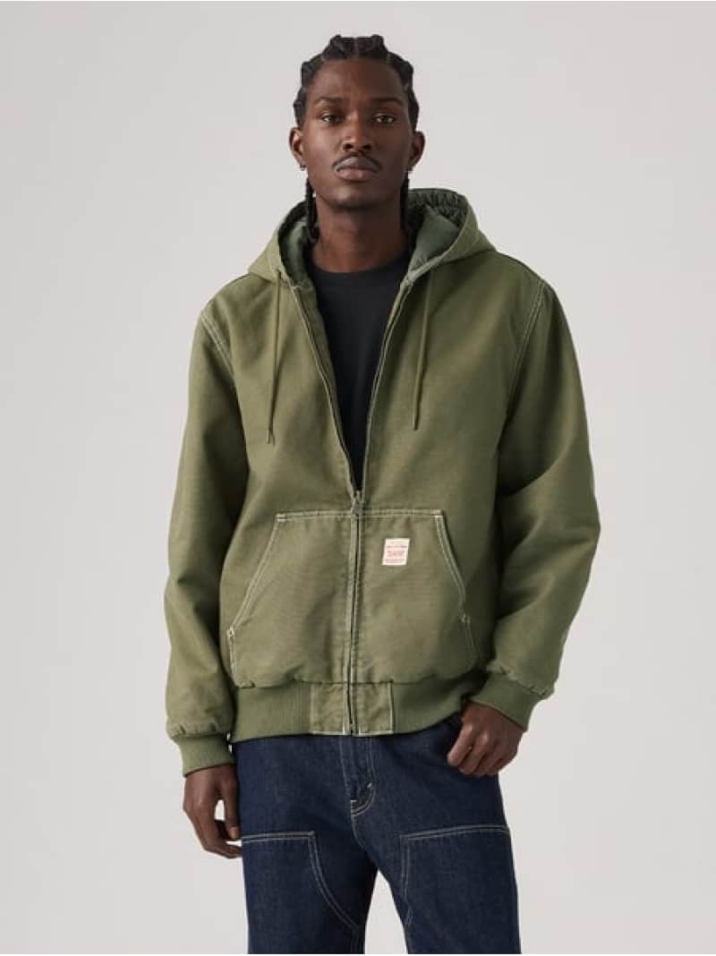 楽天市場】WORKWEAR POTRERO デニム フーディー ミディアムインディゴ