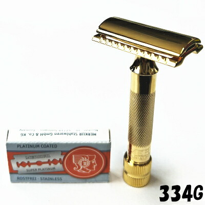 楽天市場】ゾーリンゲン メルクール髭剃り 34G 両刃ホルダー 24K