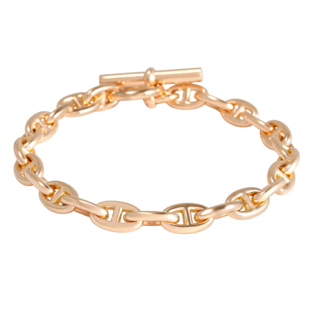 楽天市場】エルメス シェーヌダンクル TPM 24コマ K18イエローゴールド