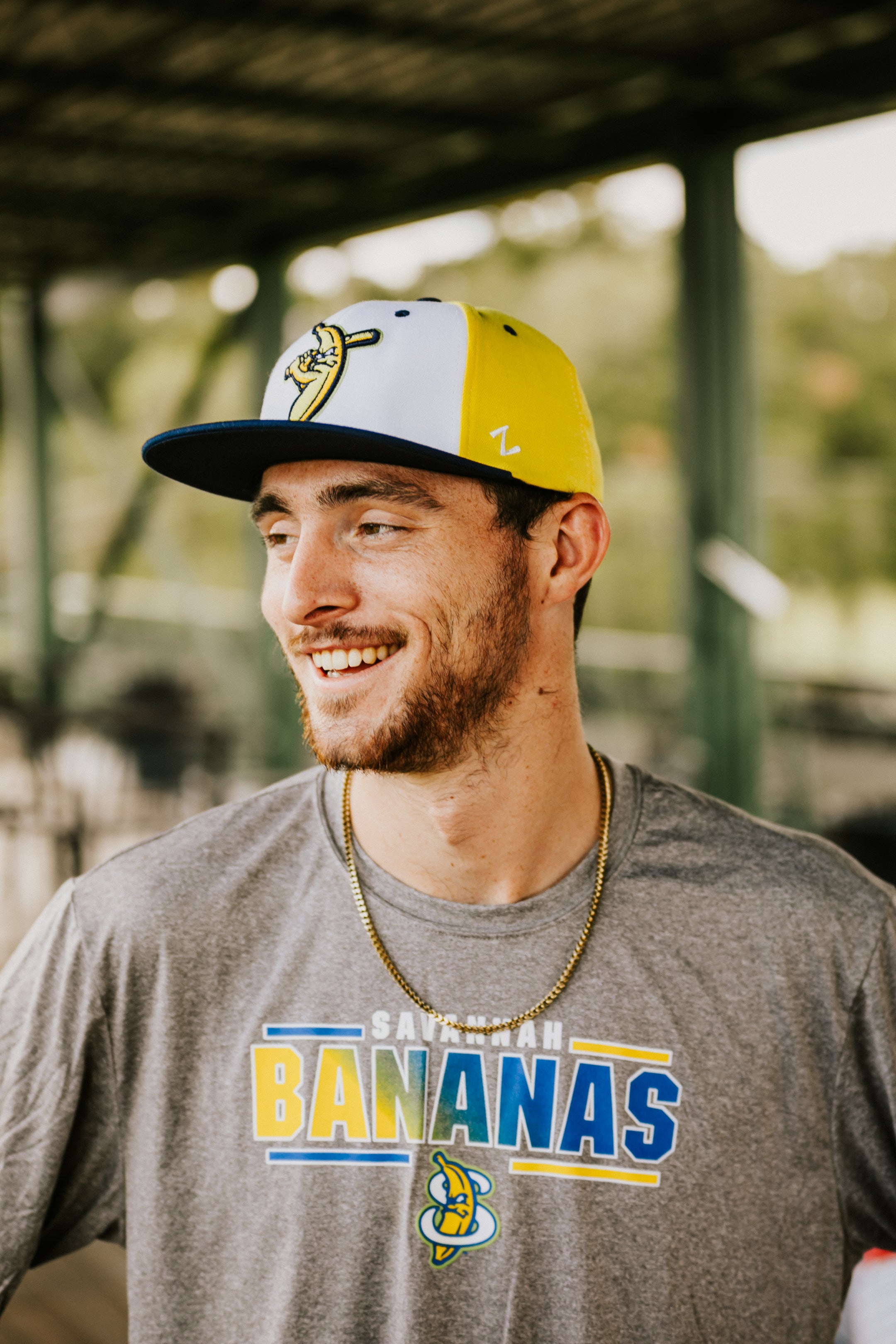 Bananas Zephyr Alternate Game Hat - Yellow – Banana Ball