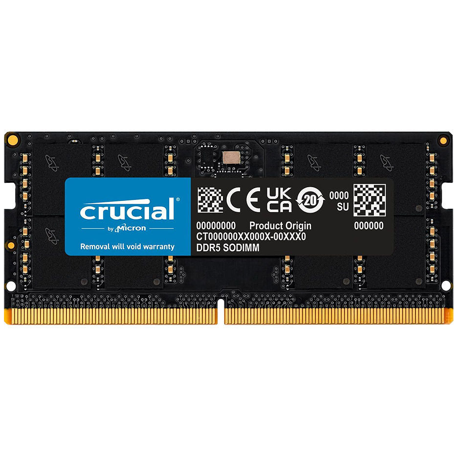 Crucial | RAM SODIMM 8GB DDR5 4800Mhz | CT8G48C40S5 – TRINITI TECH