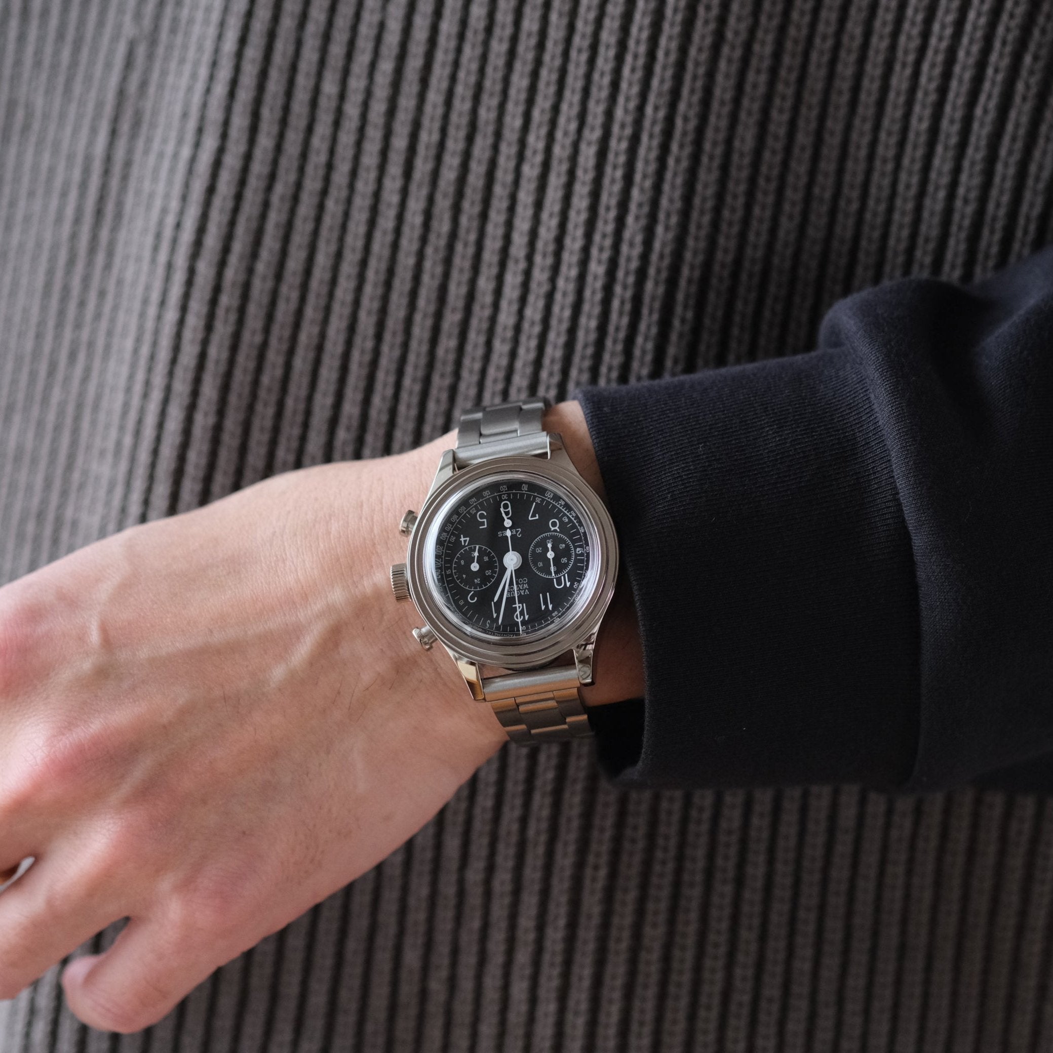 VAGUE WATCH：2EYES AG BLACK