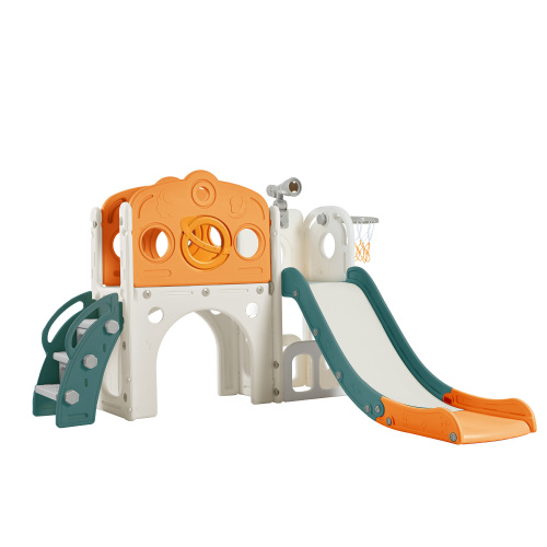 タイプA】滑り台 バスすべり台 バスケットゴール ボール遊び 室内 遊具