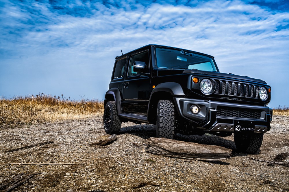 M'z SPEED 【つや消しブラック仕様】[JB74W ジムニーシエラ/JC74W