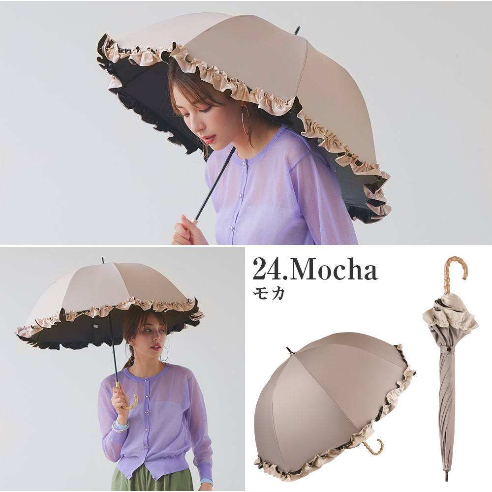 macocca（マコッカ） 完全遮光 日傘遮光率100% UV遮蔽率100% 撥水加工