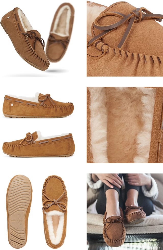 emu エミュ エミュー モカシン スリッポン アミティ AMITY レディース