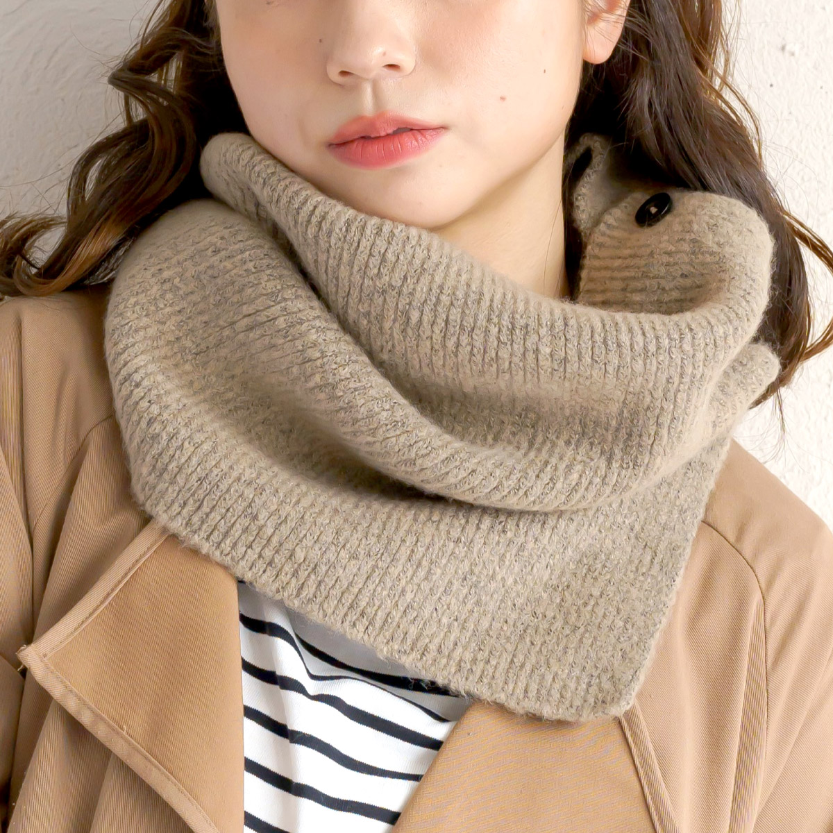 marai（マーライ） ネックウォーマー マフラー ビスチェ ショール