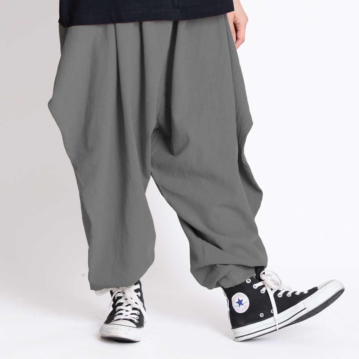 marai（マーライ） サルエルパンツ ワイドパンツ メンズ レディース