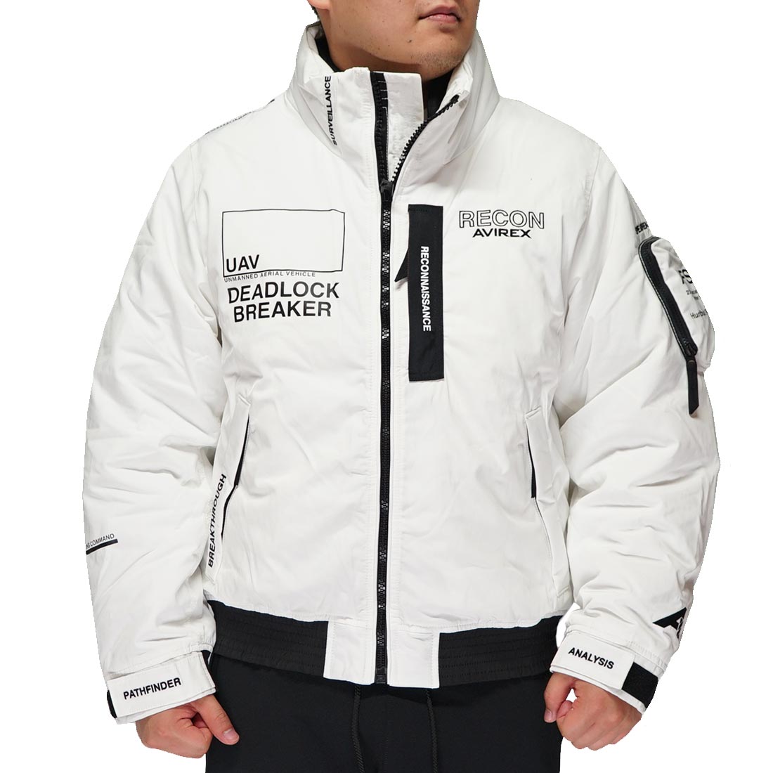 m*e様 AVIREX CATV-500S ホワイトジャケット AVIREX CATV-500S