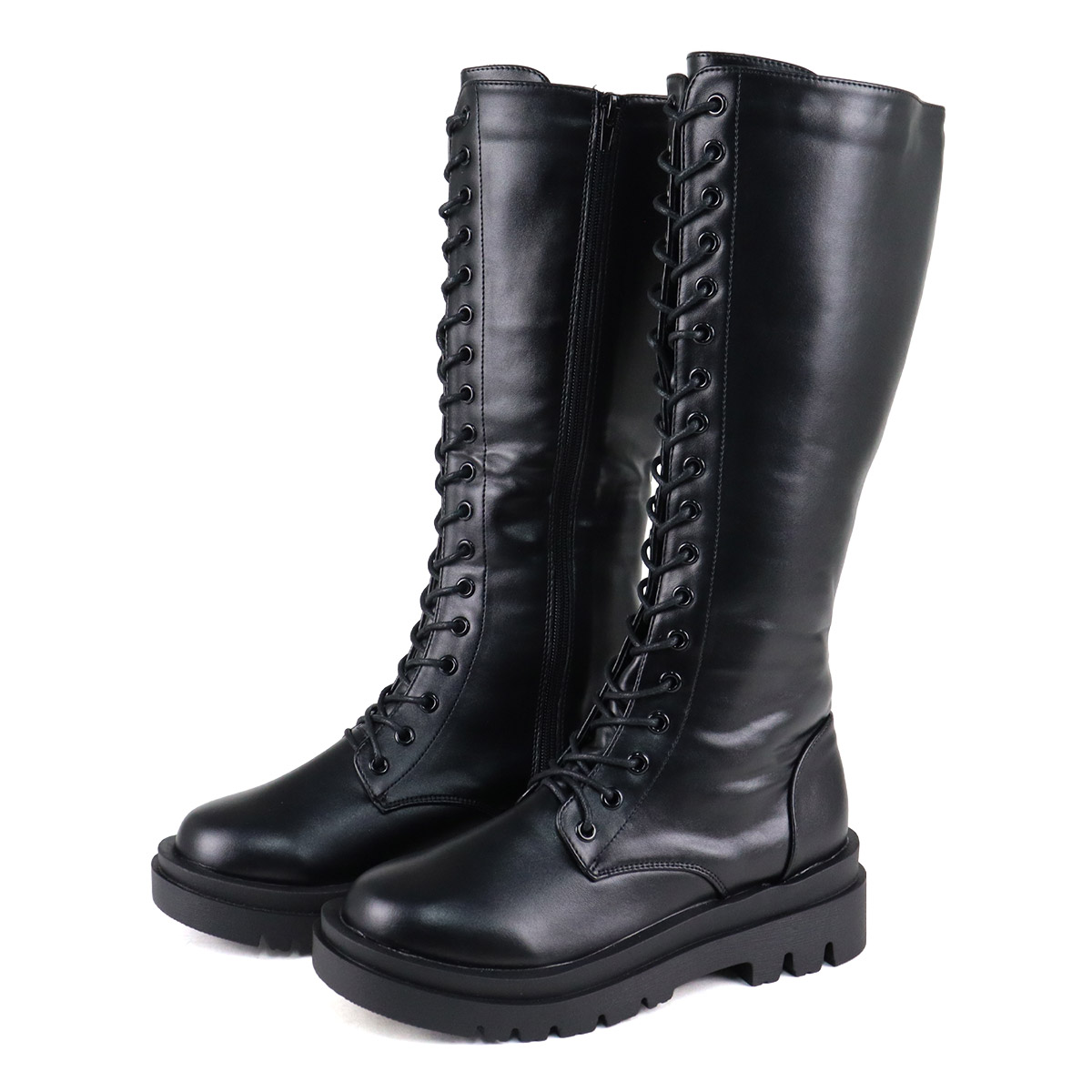 LibertyDoll（リバティードール） ブーツ レディース ロング 厚底 黒