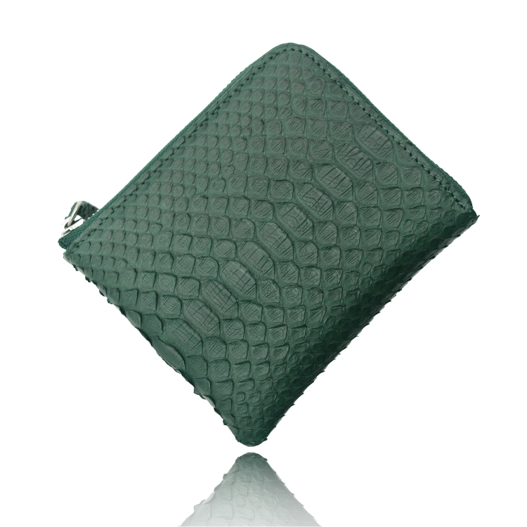 MGSABLE 財布 パイソン 蛇革 ヘビ革 メンズ レディース 本革 薄型