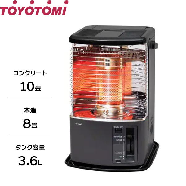 TOYOTOMI（トヨトミ） 赤外線石油ファンヒーター アンティークモデル