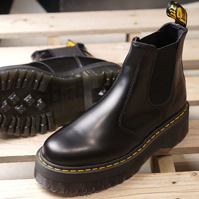 Dr.Martens（ドクターマーチン） サイドゴアブーツ クアッド