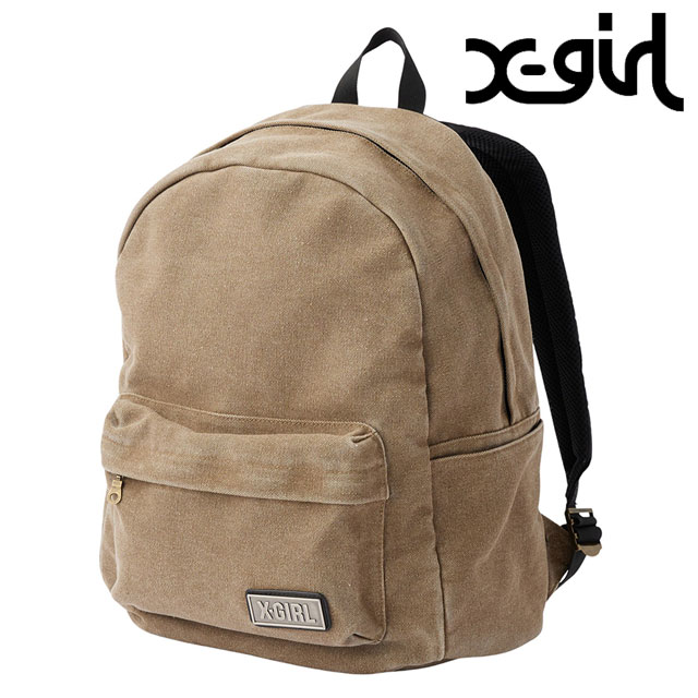 X-girl（エックスガール） キャンバスデイパック 105244053010