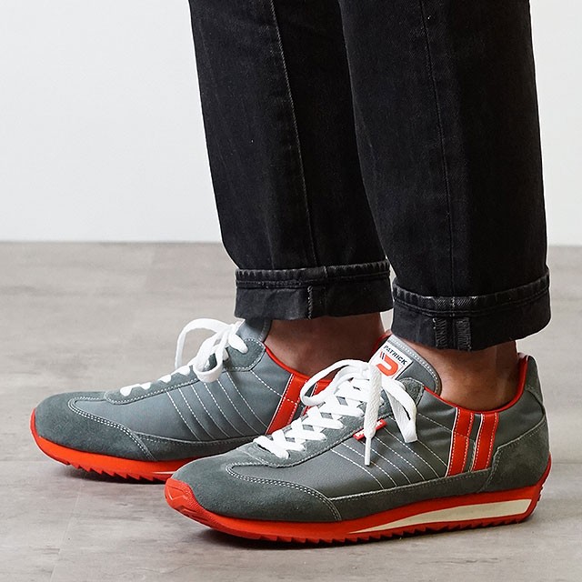 PATRICK（パトリック） スニーカー 靴 マラソン グレー 9624 返品送料