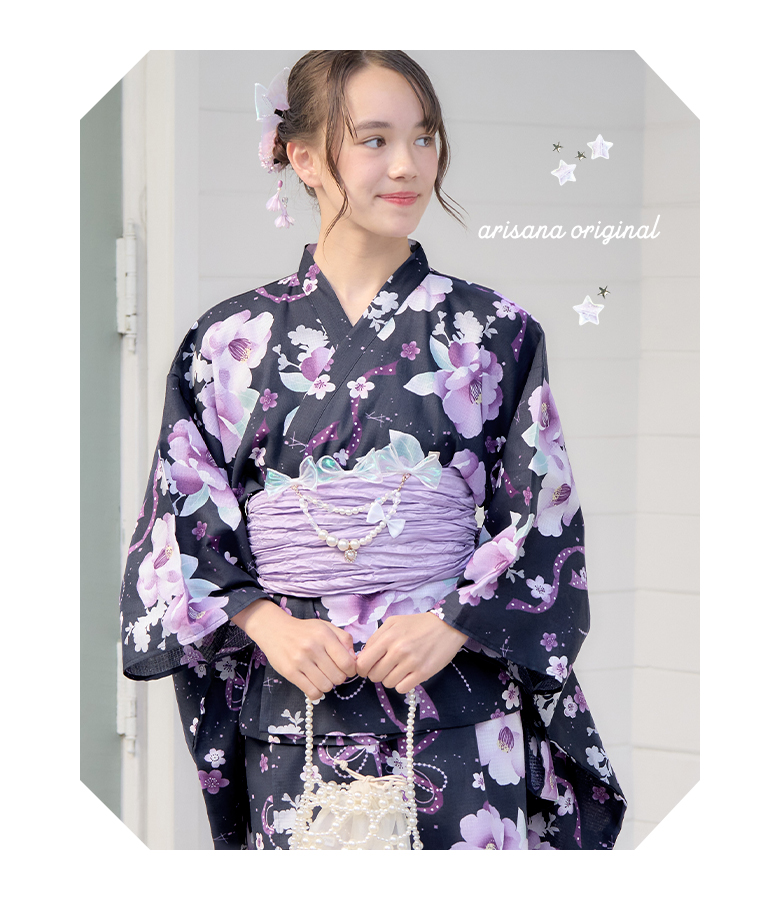 arisana（アリサナ） 帯飾り 帯板 女の子帯飾り子供帯飾り ソフト帯