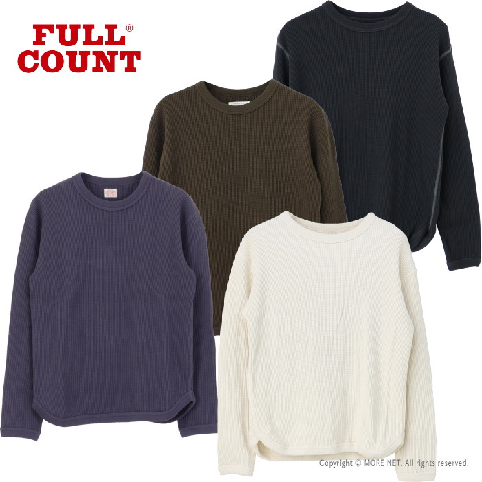 FULLCOUNT（フルカウント） ヘビーウェイトワッフルサーマルTシャツ