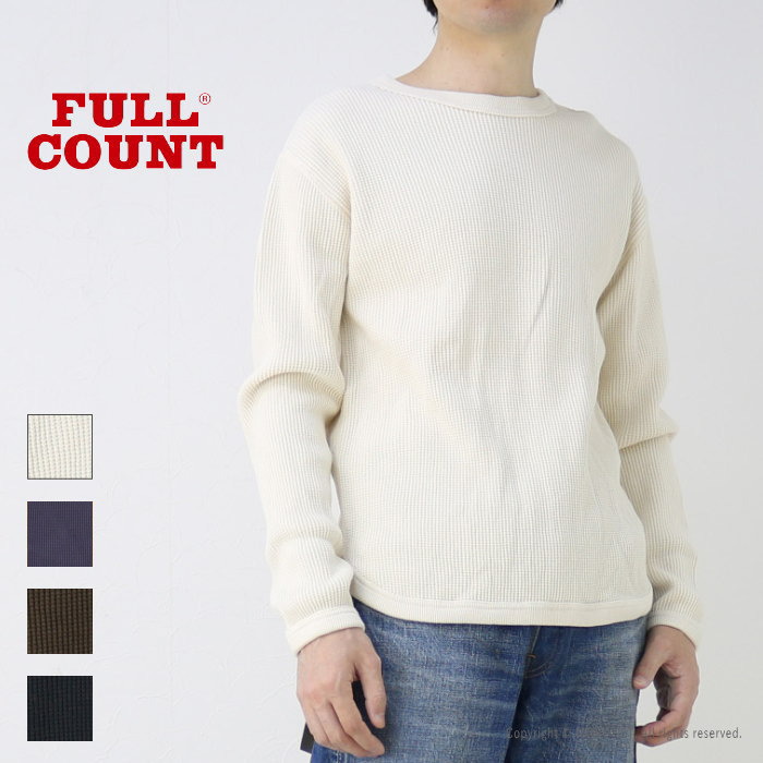 FULLCOUNT（フルカウント） ヘビーウェイトワッフルサーマルTシャツ