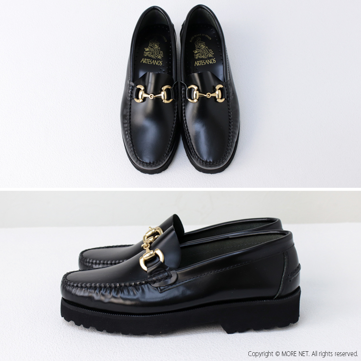 ARTESANOS（アルテサノス） カウレザー ビットローファー RA-600G-OX