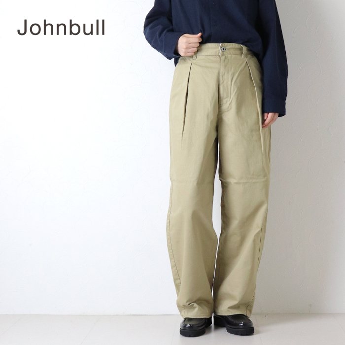 Johnbull（ジョンブル） チノカーブパンツ JL254P12 日本製 ワイド