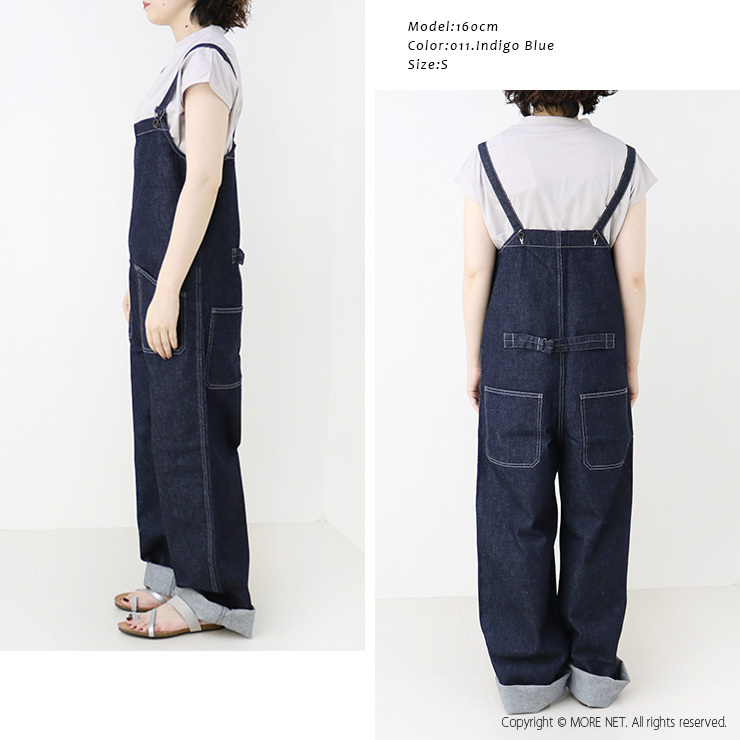 Johnbull（ジョンブル） デニムチューブサロペット AP370/JL251P35