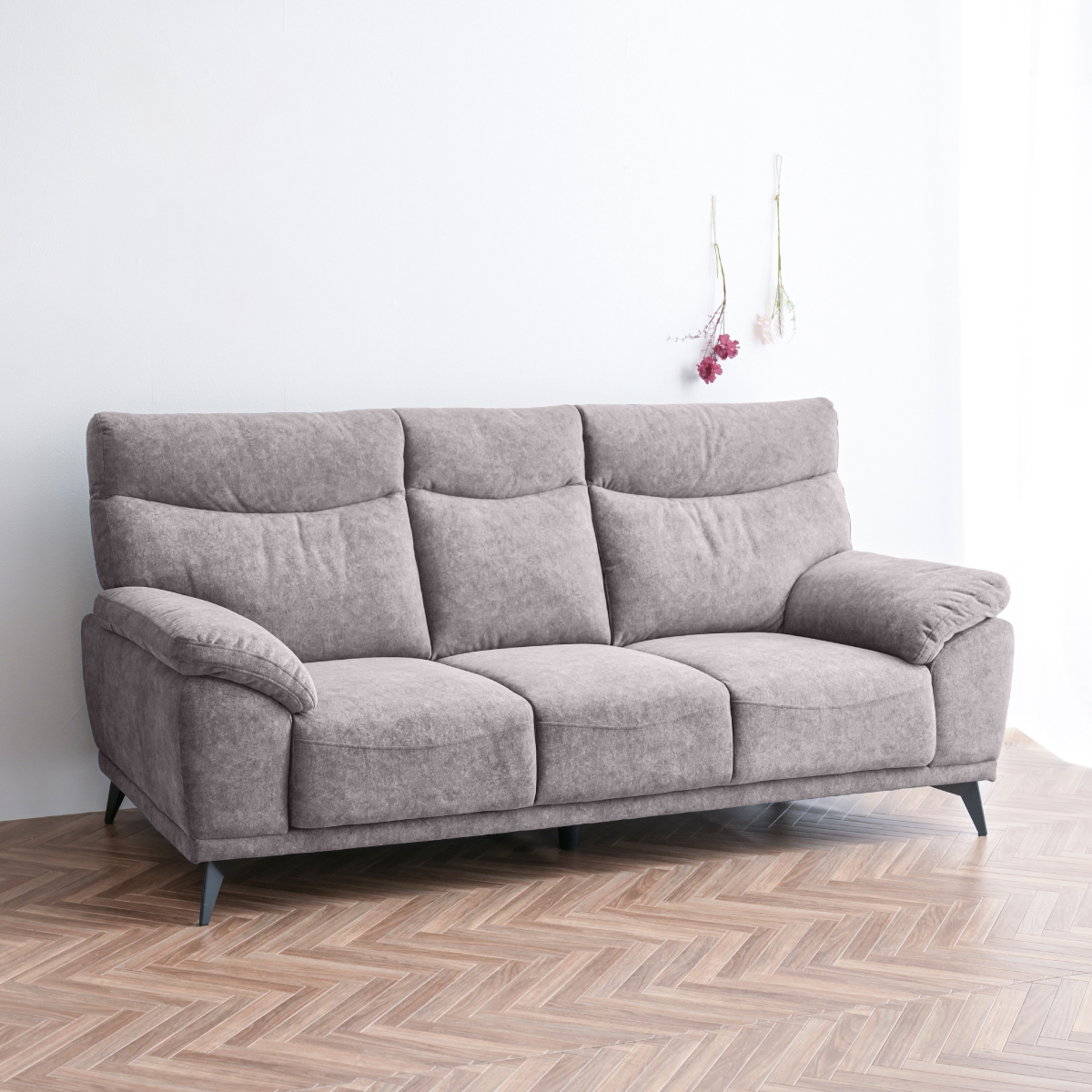 キズに強い 新素材ファブリック ソファー ソファ 3人掛け 犬 猫 ペット