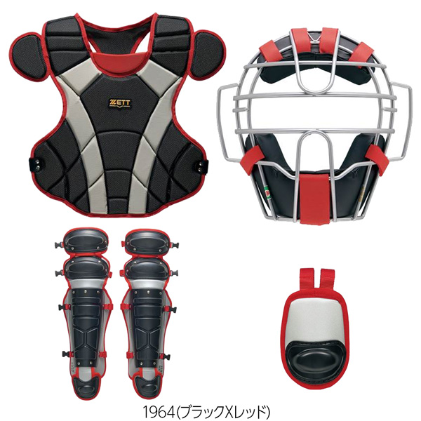 野球 キャッチャー用プロテクター（色：レッド系）｜キャッチャー用品