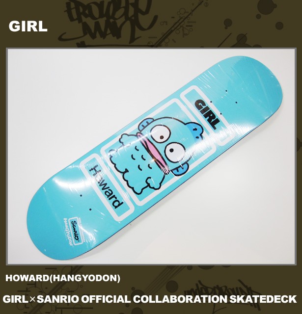 □GIRL［ガール］ GIRL×SANRIO OFFICIAL COLLABRATION SKATEDECK