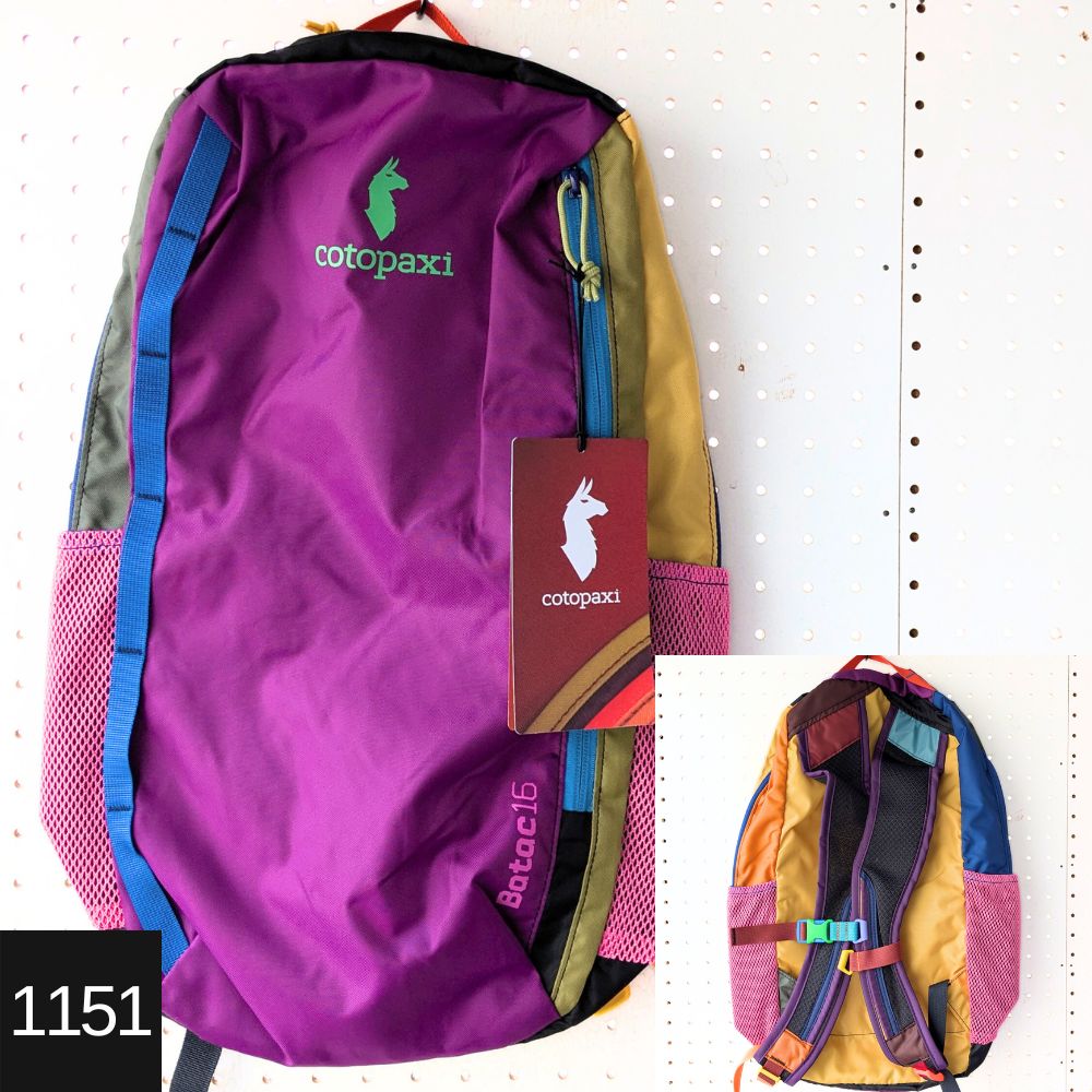 cotopaxi マルチカラー リュック 16L cotopaxi 多色リュック Cotopaxi