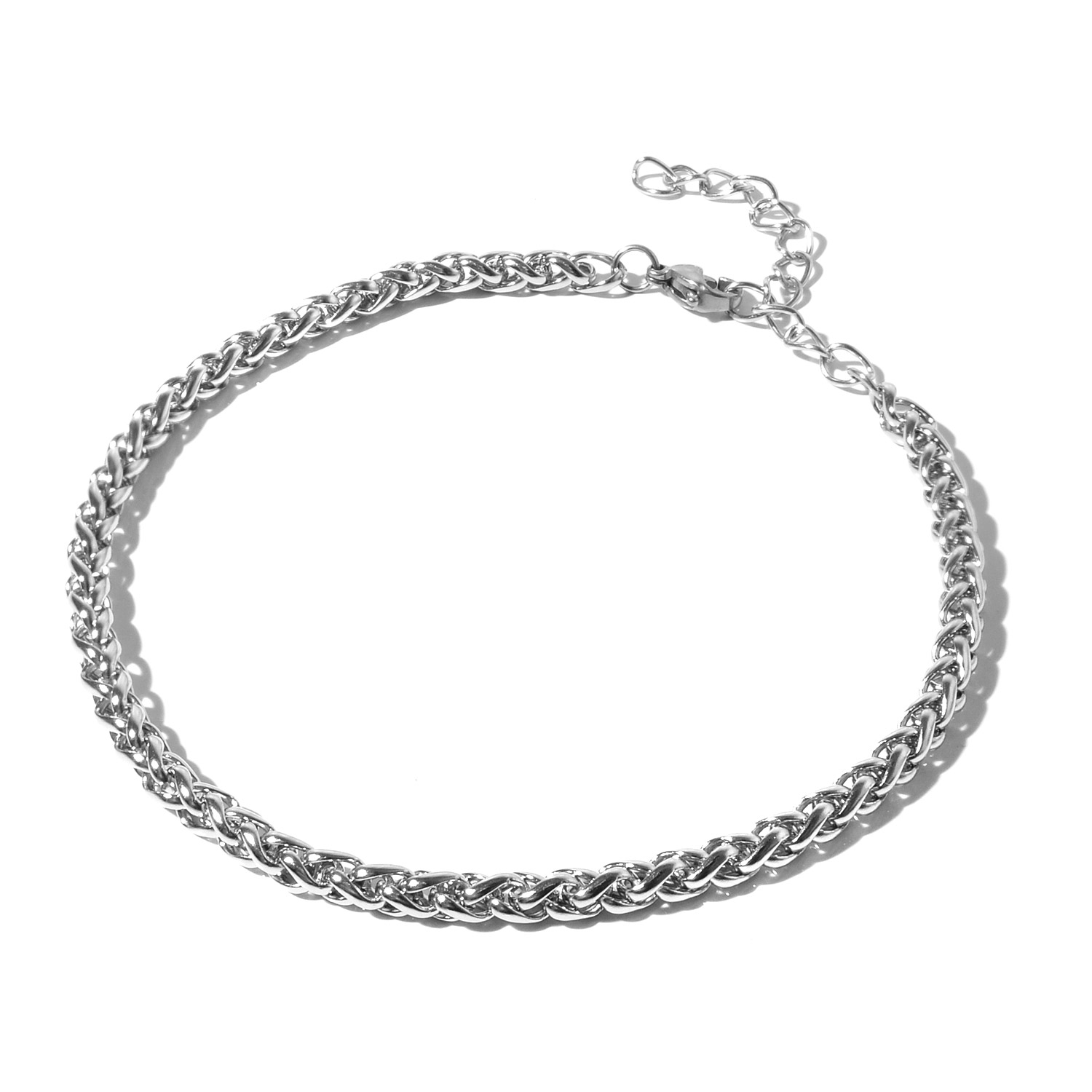 アンクレット メンズ レディース つけっぱなし ペア おそろい シルバー