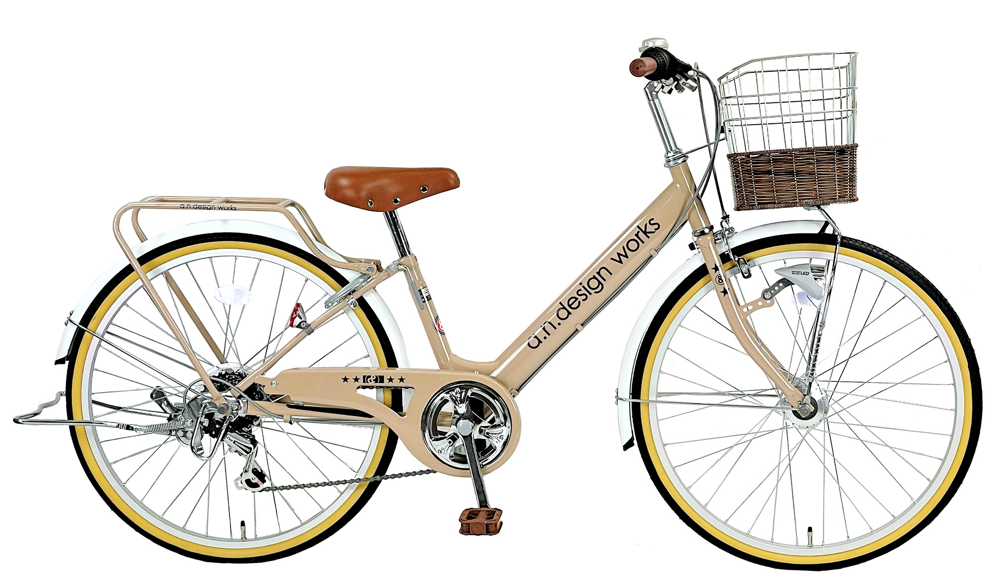 a.n.design-works 訳あり大特価 完全組立ヤクシン 自転車 子供用 22