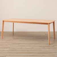 ニトリ（NITORI） 幅120 ダイニングテーブル(アルナスDF 120 LBR) 4人