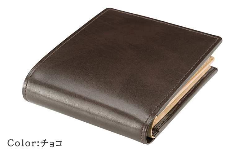 CYPRIS（キプリス） メンズ 財布 二つ折り 小銭入れあり ベロ付き