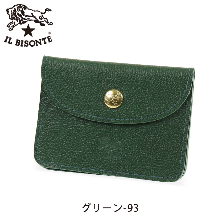 IL BISONTE（イルビゾンテ） カードケース ラウンドフラップカード