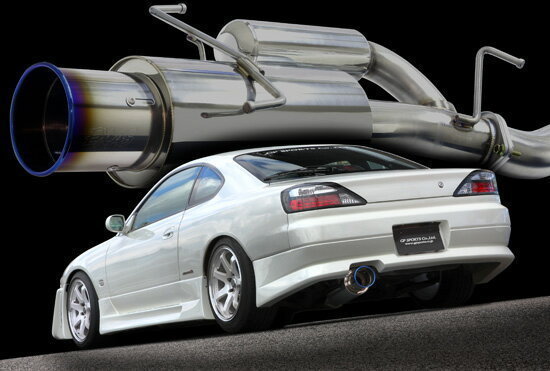 送料無料！！ GPスポーツ エグザスエボチューン マフラー シルビア S15