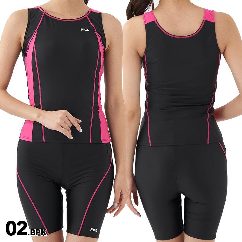 FILA（フィラ） レディース セパレート フィットネス水着 上下 2点