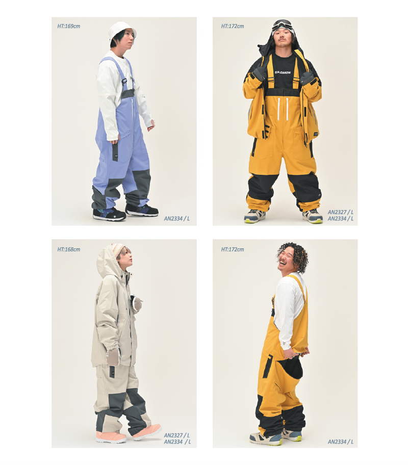 ANTHEM アンセム ビブパン 22-23モデル スノーボード オーバーオール