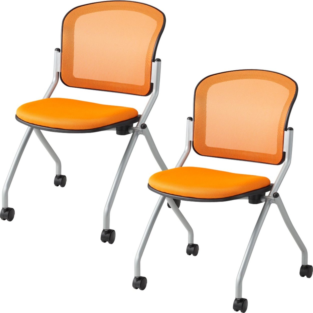 オフィスコム 法人様限定 ミーティングチェア スタッキングチェア 2脚