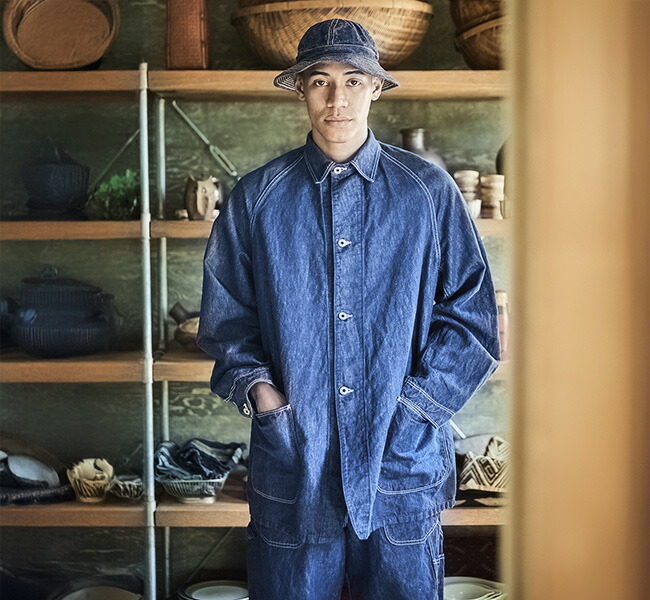 40'S WWII DENIM COVERALL (LOOSE FIT) ONE WASH デニムカバーオール