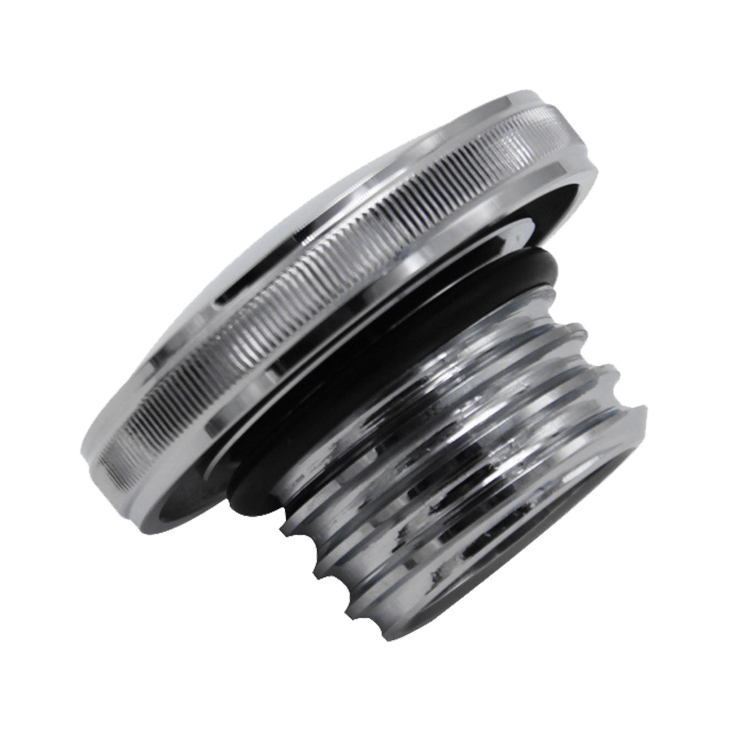 タンク キャップ バイク 汎用 (選べる2色) シルバー ブラック 燃料