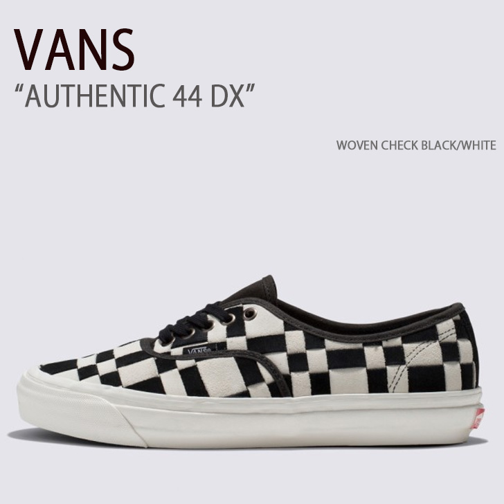 VANS（ヴァンズ） バンズ スニーカー AUTHENTIC 44 DX WOVEN CHECK