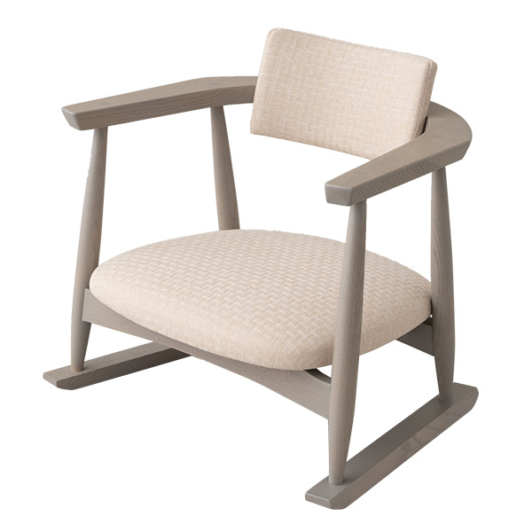 EMOOR（エムール） 低座椅子 座椅子 肘付き 肘掛け ローバック 椅子