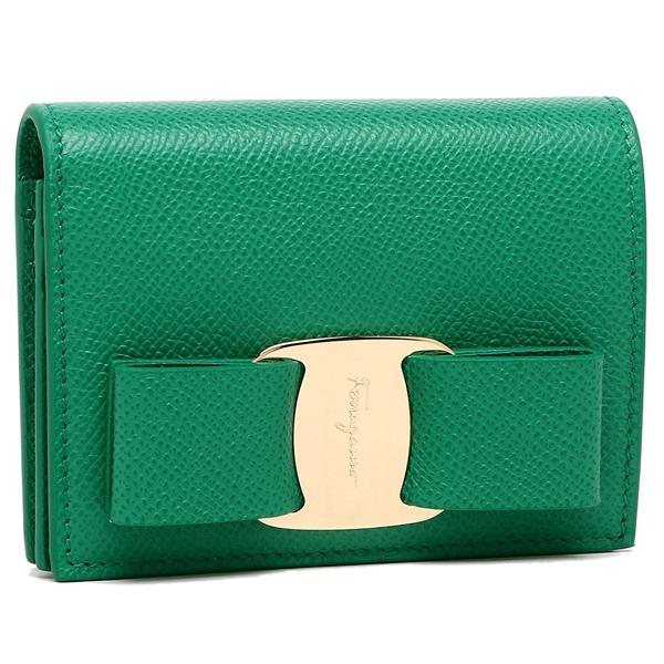 FERRAGAMO（フェラガモ） 二つ折り財布 ヴァラ レディース FERRAGAMO
