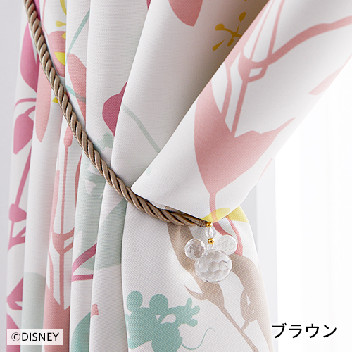 スミノエ タッセル／スミノエ ディズニー クリスタルミッキー カーテン