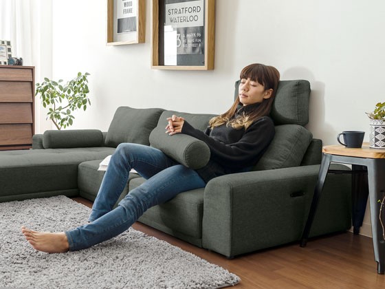 ソファー ソファ 3人掛け ローソファ L字 フロアソファ コーナー