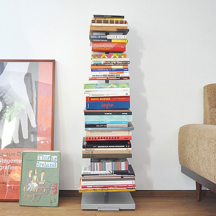 ブックタワー ハイタイプ(8段) DS143 日本製 足立製作所 ブックラック