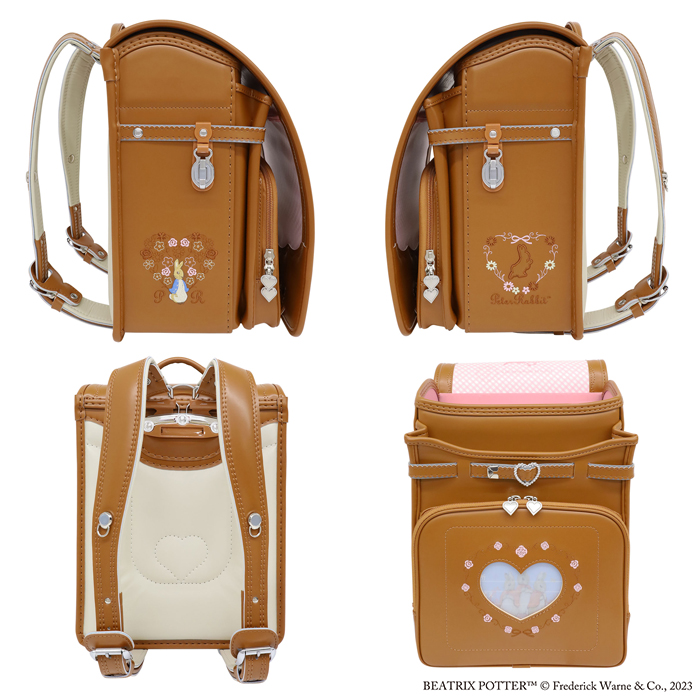 フィットちゃんランドセル ピーターラビット(TM) かわいい刺しゅう入り